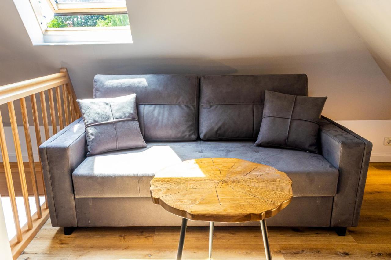 Moderne Maisonette Ferienwohnung Mit Gartenzugang, Nur 7 Gehminuten Zum Strand, Parkplatz & Fahrradunterstellplatz Scharbeutz Luaran gambar